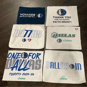 Dallas Mavericks rally towel bundle lot for all 6